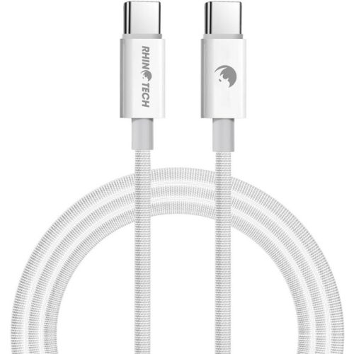 RhinoTech kabel s nylonovým opletem USB-C na USB-C 60W