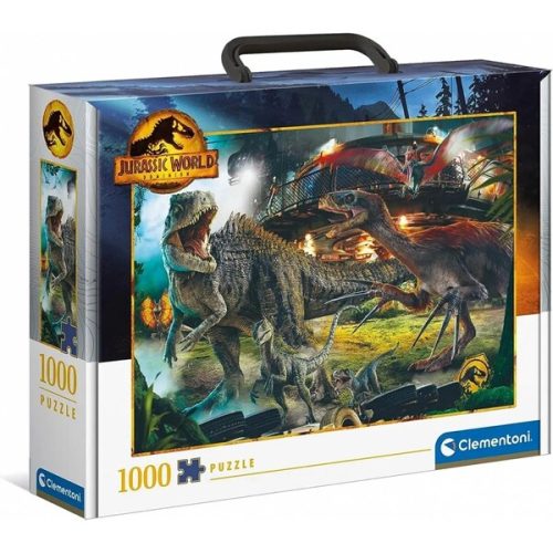 Puzzle v kufříku Jurassic World 3 (1000) Clementoni