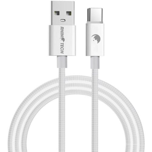RhinoTech kabel s nylonovým opletem USB-A na USB-C 27W