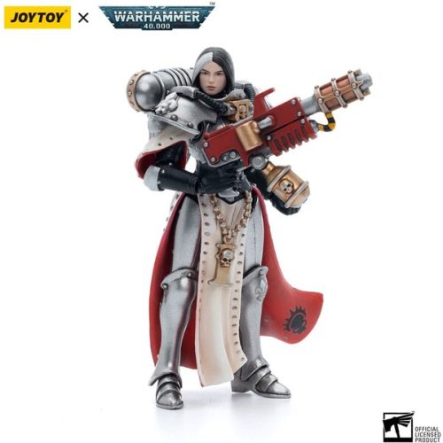 Akční figurka Warhammer 40k 1/18 Adepta Sororitas Battle Sisters Order of the Argent Shroud Sister V Joy Toy