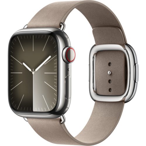 Apple Watch 41/40/38mm Žlutohnědý řemínek s moderní přezkou malý Apple