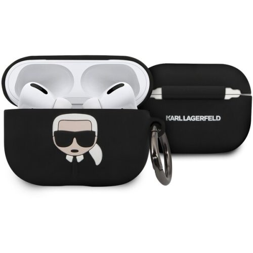 Karl Lagerfeld silikonový kryt pro Airpods Pro černý Karl Lagerfeld