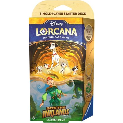 Disney Lorcana: Into the Inklands - Starter Deck Amber & Emerald Ravensburger
