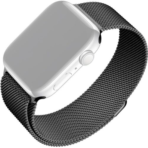 FIXED Mesh Strap síťový nerezový řemínek Apple Watch 38/40/41mm černý FIXED