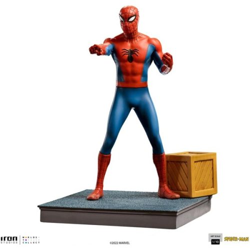 Soška Iron Studios Marvel: Animated Series 60s - Spider-Man Art Scale 1/10 Iron Studios