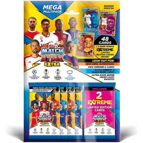 Fotbalové karty Topps Match Attax Extra 23/24 - Mega Multipack Topps