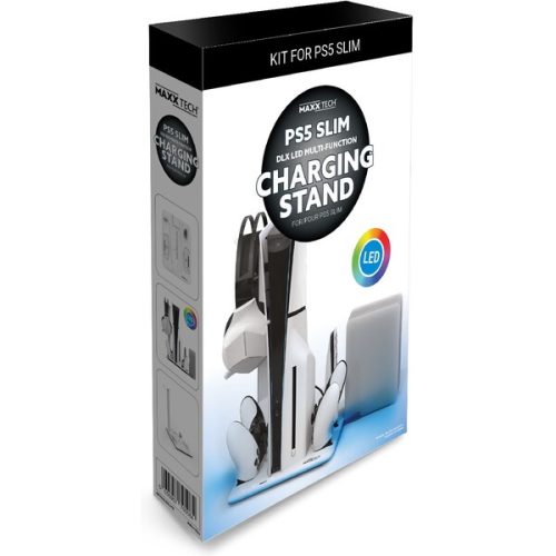 Dobíjecí stanice a stojan LED DLX pro konzoli PS5 Slim Contact Sales