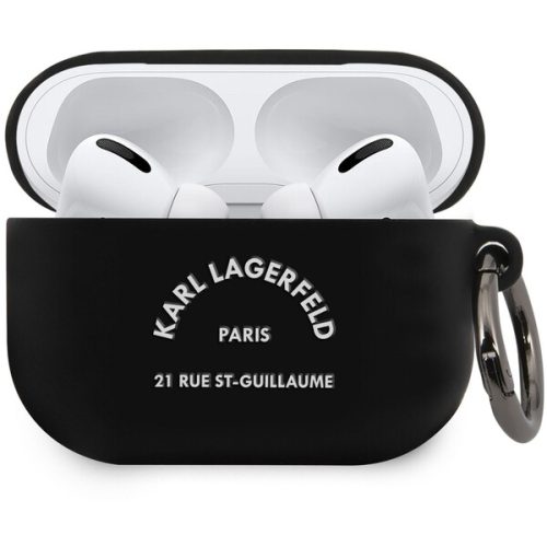 Karl Lagerfeld Rue St Guillaume pouzdro Airpods Pro černé Karl Lagerfeld