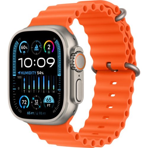 Apple Watch 49/45/44/42mm oranžový Oceánský řemínek Apple