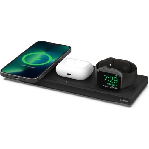 Belkin BOOST CHARGE PRO 3v1 MagSafe nabíječka 15W černá BELKIN
