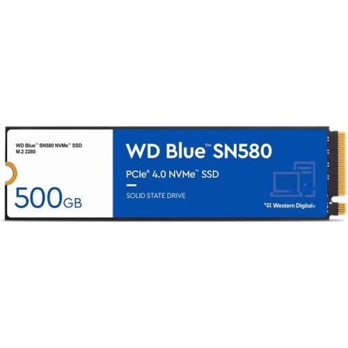 WD BLUE SSD NVMe 500GB PCIe SN580 WESTERN DIGITAL