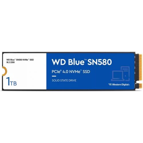 WD BLUE SSD NVMe 1TB PCIe SN580 WESTERN DIGITAL