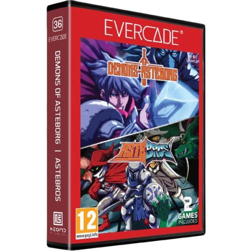 Home Console Cartridge 36. Demons of Asteborg & Astebros (Evercade) Blaze Entertainment