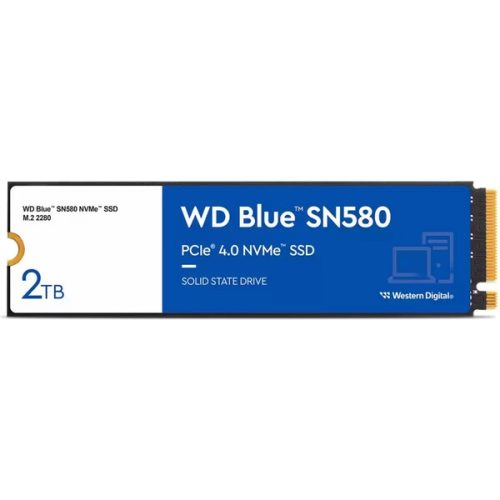 WD BLUE SSD NVMe 2TB PCIe SN580 WESTERN DIGITAL