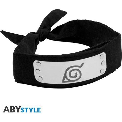 Čelenka Naruto Shippuden - Konoha (černá) Abysse Corp