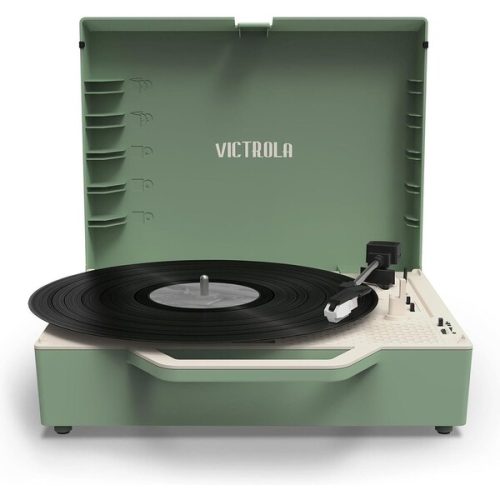Victrola VSC-725SB Re-Spin kufříkový gramofon zelená Victrola