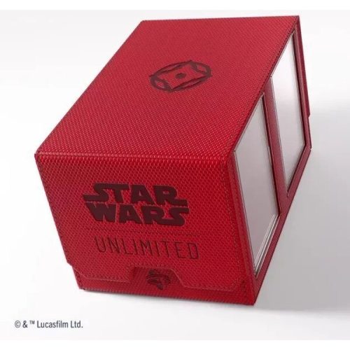 Gamegenic - Star Wars: Unlimited Double Deck Pod - Red Gamegenic