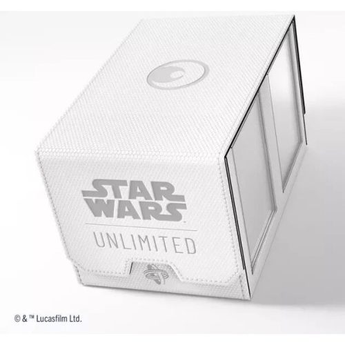 Gamegenic - Star Wars: Unlimited Double Deck Pod - White/Black Gamegenic