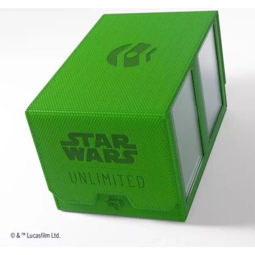 Gamegenic - Star Wars: Unlimited Double Deck Pod - Green Gamegenic