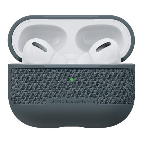 NJORD Fabric pouzdro Airpods Pro 1/2 Dark Grey NJORD