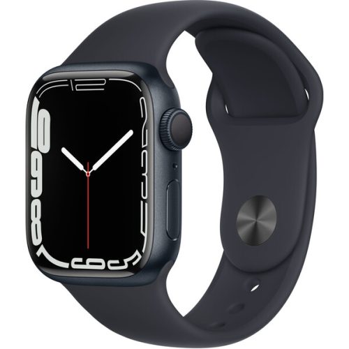 Apple Watch Series 7 41mm inkoustový hliník s inkoustovým sportovním řemínkem Apple
