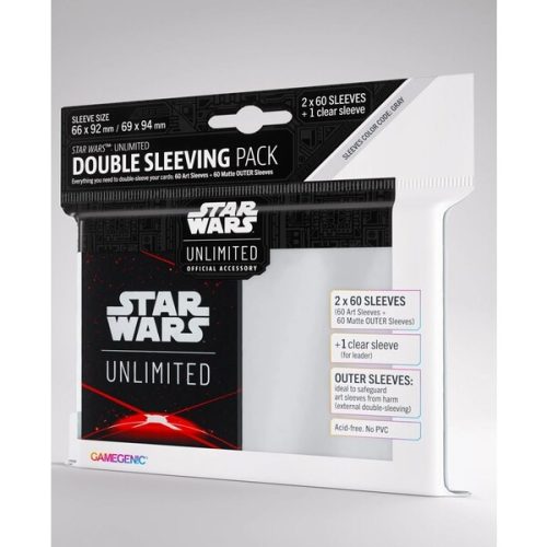 Gamegenic - Star Wars: Unlimited Art Sleeves Double Sleeving Pack - Space Red Gamegenic