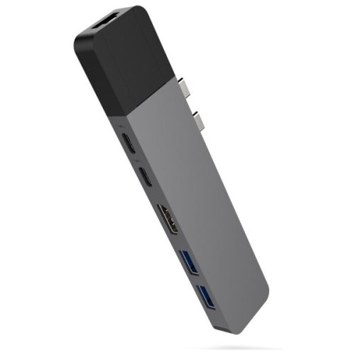 HyperDrive NET Hub pro USB-C pro MacBook Pro vesmírně šedý Hyper