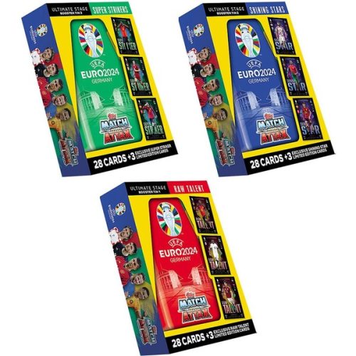 Fotbalové karty Topps EURO 2024 Booster Tin Topps