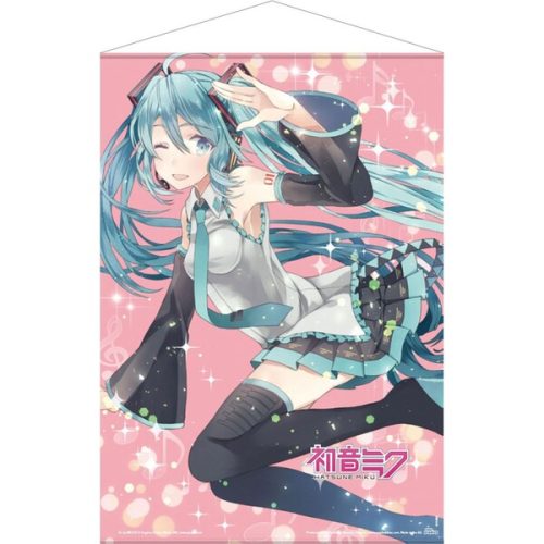 Plátěný plakát Hatsune Miku - Pink Glitter Miku 50 x 70 cm POPbuddies