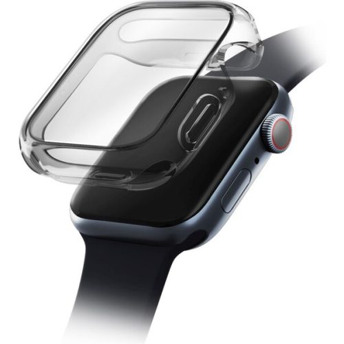 UNIQ Garde Hybrid TPU+PC pouzdro Apple Watch (45mm) kouřové UNIQ