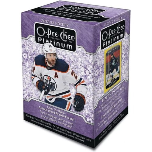 Hokejové karty Upper Deck O-Pee-Chee Platinum Hockey Blaster Box 2022-23 Upper Deck