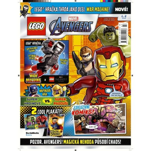 Časopis Lego Marvel 2/2024 – Avengers 1/2024 LEGO