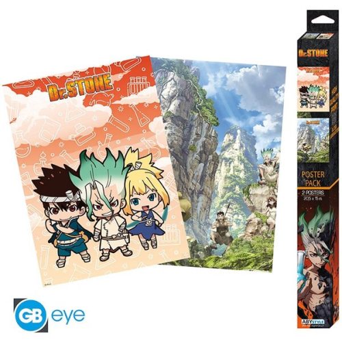 Set 2 plakátů Dr. Stone - Artworks (52x38 cm) Abysse Corp