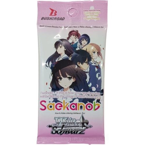 Weiss Schwarz TCG - Saekano How to Raise a Boring Girlfriend Booster Flat Bushiroad