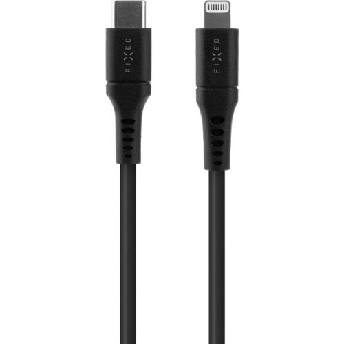 FIXED Liquid silicone kabel USB-C/Lightning (PD)