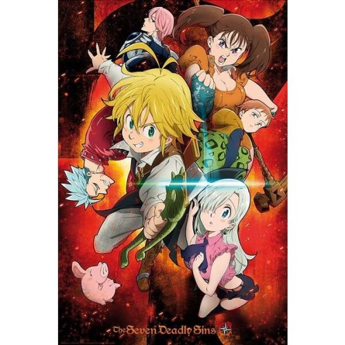 Plakát The Seven Deadly Sins - Characters (25) Europosters