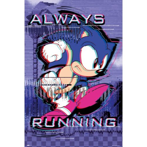 Plakát Sonic the Hedgehog - Always Runnig (150) Europosters