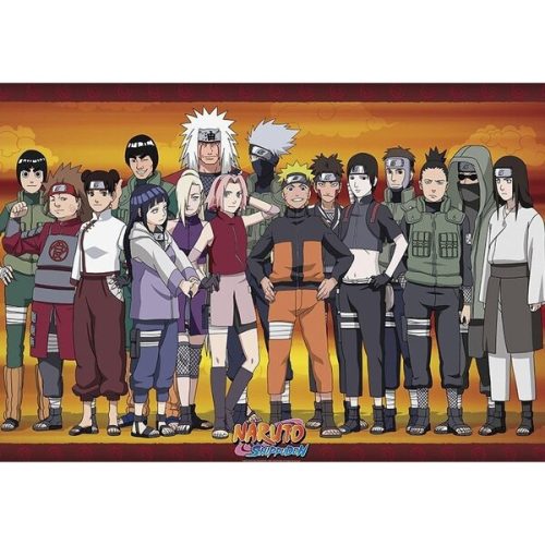 Plakát Naruto Shippuden - Konoha Ninjas (26) Europosters