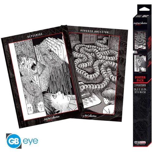Set 2 plakátů Junji Ito - Artworks (52x38 cm) Abysse Corp