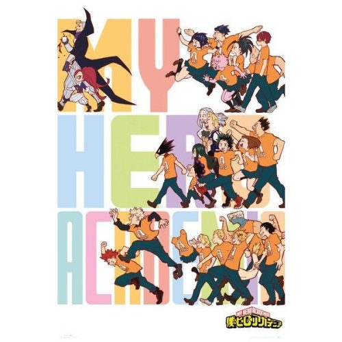 Plakát My Hero Academia - S4 key art 3 (93) Europosters