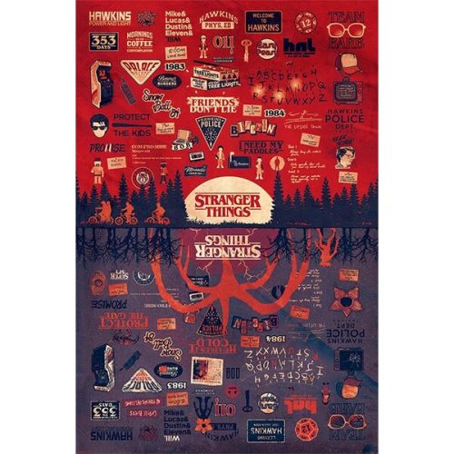Plakát Stranger Things - The Upside Down (236) Europosters