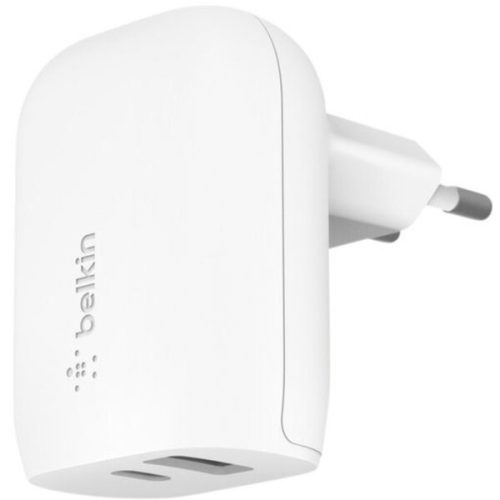 Belkin BOOST CHARGE nabíječka s PD (25W USB-C/12W USB-A) bílá BELKIN