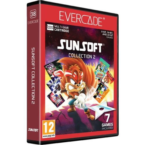 Home Console Cartridge 38. Sunsoft Collection 2 (Evercade) Blaze Entertainment