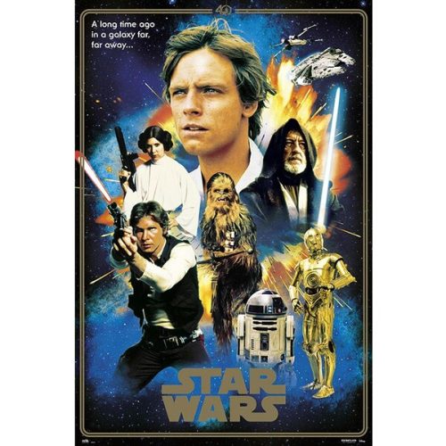 Plakát Star Wars - 40th Anniversary Heroes (123) Europosters