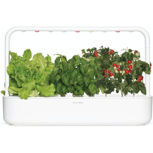 Click and Grow Smart Garden 9 chytrý květináč + 9ks kapslí se semínky bílý Click and Grow