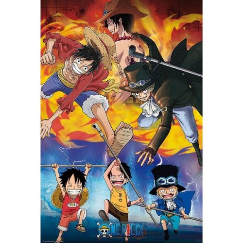 Plakát One Piece - Ace Sabo Luffy (33) Europosters