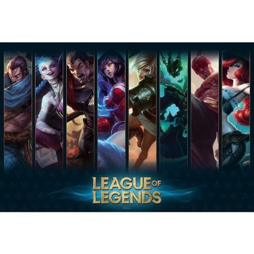 Plakát League of Legends - Champions (34) Europosters