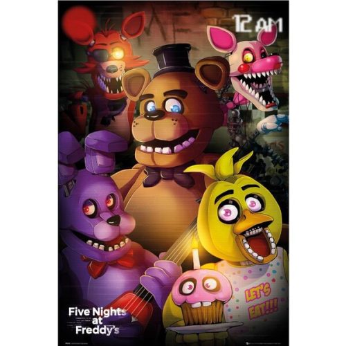 Plakát Five Nights At Freddys - Group (6) Europosters