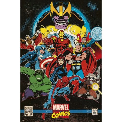 Plakát Marvel Comics - Infinity Retro (128) Europosters