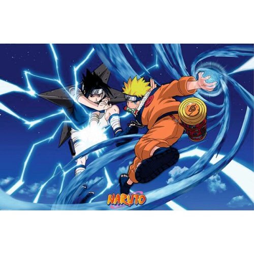 Plakát Naruto Shippuden - Naruto & Sasuke (39) Europosters
